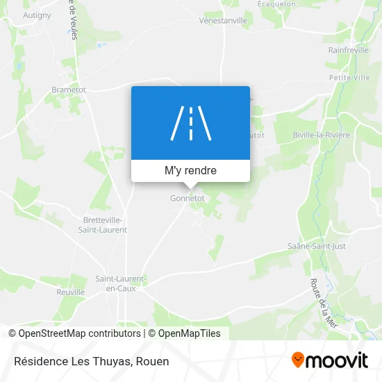 Résidence Les Thuyas plan