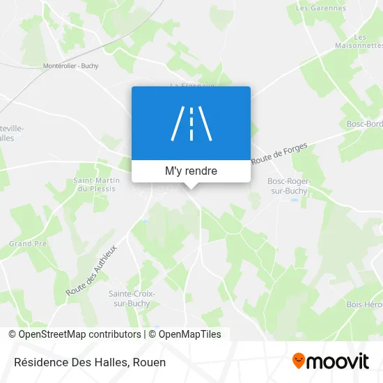 Résidence Des Halles plan