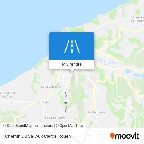 Chemin Du Val Aux Clercs plan