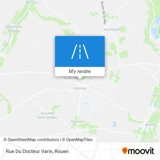 Rue Du Docteur Varin plan