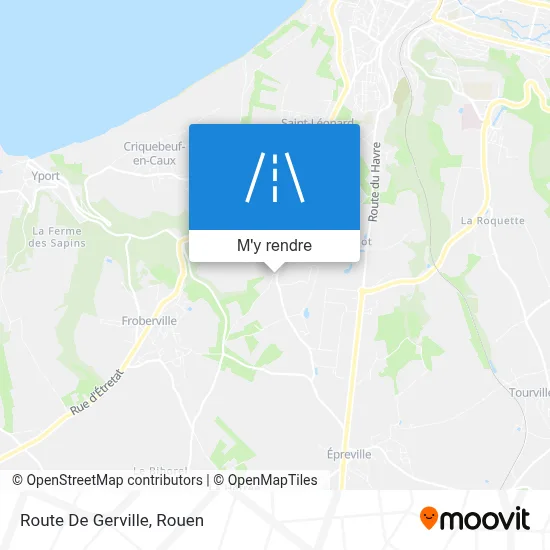 Route De Gerville plan