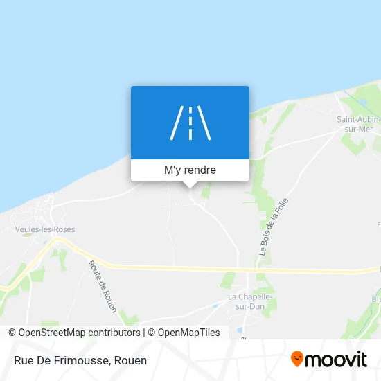 Rue De Frimousse plan
