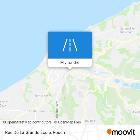 Rue De La Grande École plan