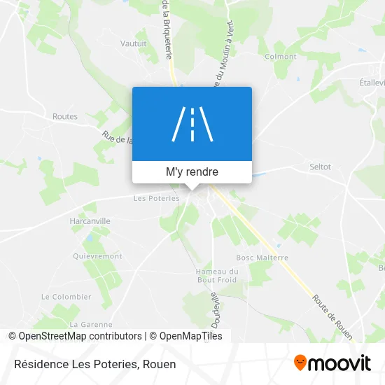 Résidence Les Poteries plan