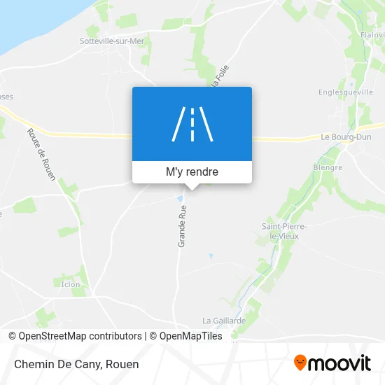 Chemin De Cany plan