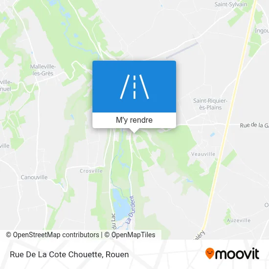 Rue De La Cote Chouette plan