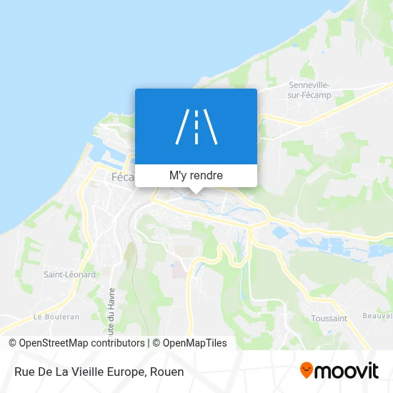 Rue De La Vieille Europe plan