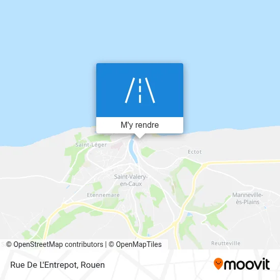 Rue De L'Entrepot plan