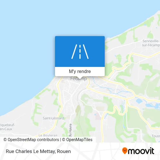 Rue Charles Le Mettay plan