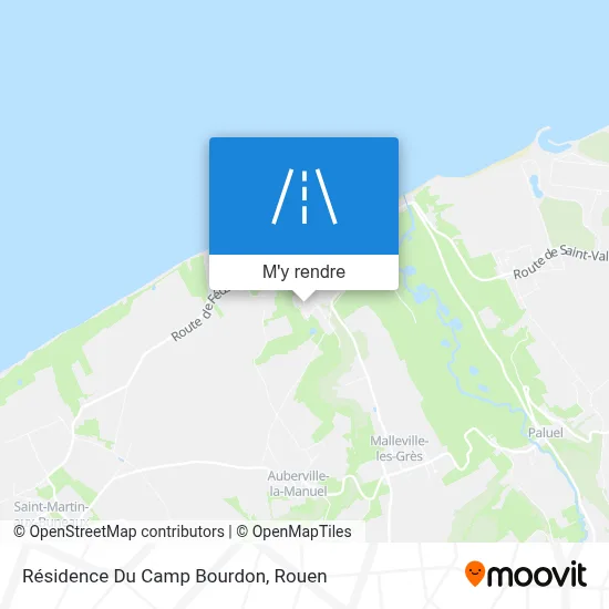 Résidence Du Camp Bourdon plan