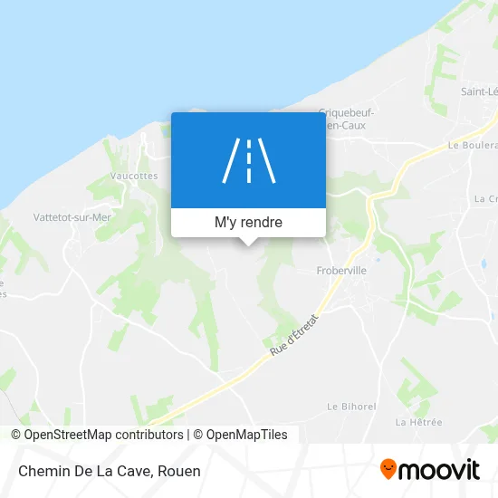 Chemin De La Cave plan