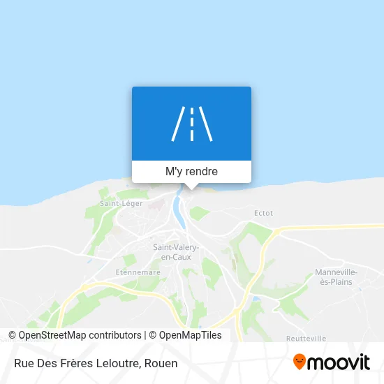 Rue Des Frères Leloutre plan