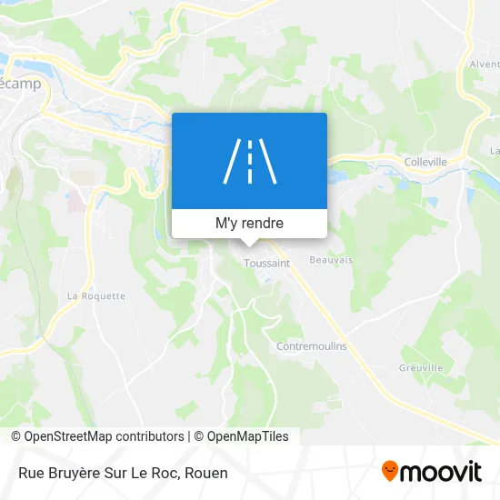Rue Bruyère Sur Le Roc plan