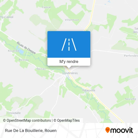 Rue De La Bouillerie plan