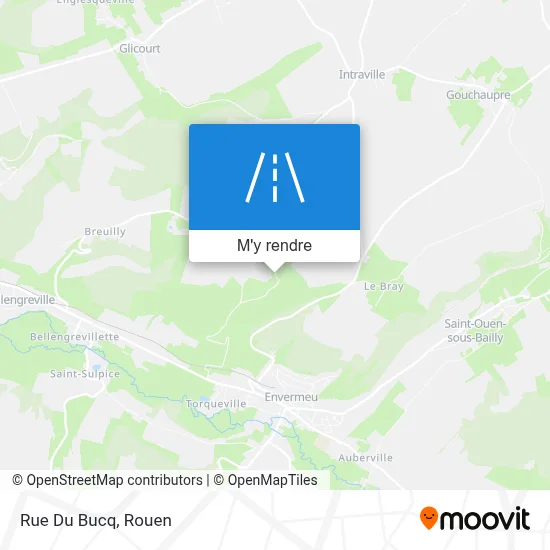 Rue Du Bucq plan