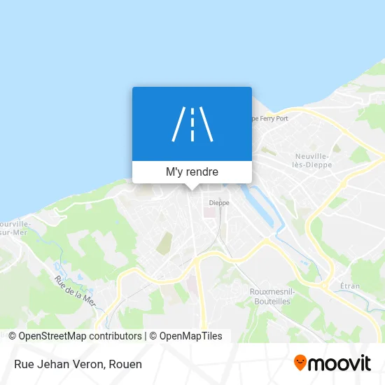 Rue Jehan Veron plan
