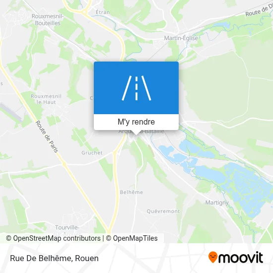 Rue De Belhême plan