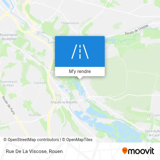 Rue De La Viscose plan