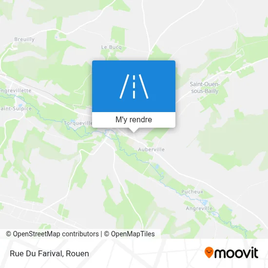 Rue Du Farival plan