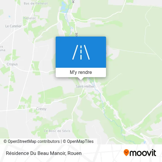 Résidence Du Beau Manoir plan