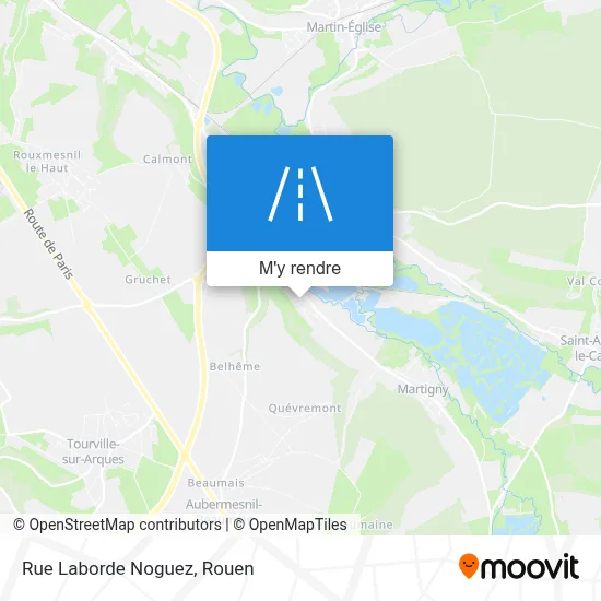 Rue Laborde Noguez plan