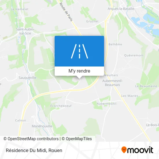 Résidence Du Midi plan
