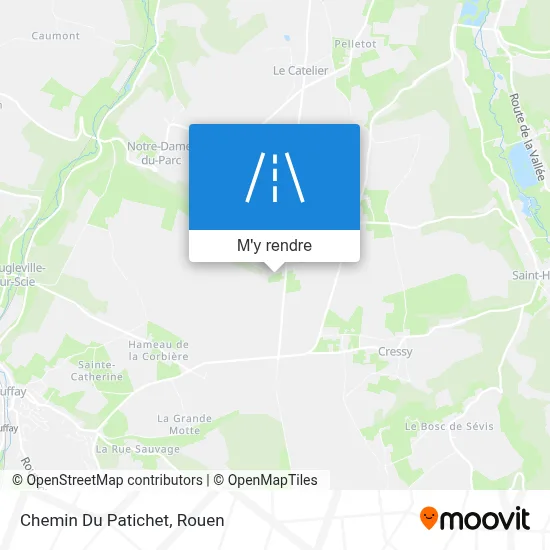 Chemin Du Patichet plan