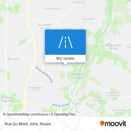 Rue Du Mont Johe plan