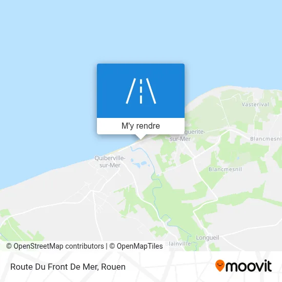 Route Du Front De Mer plan