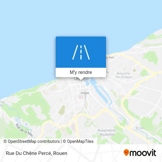 Rue Du Chêne Percé plan