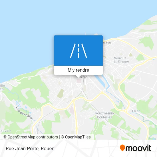 Rue Jean Porte plan