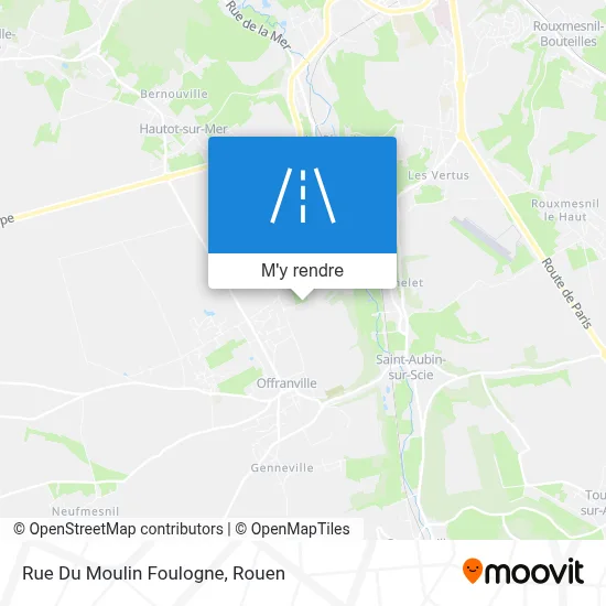 Rue Du Moulin Foulogne plan