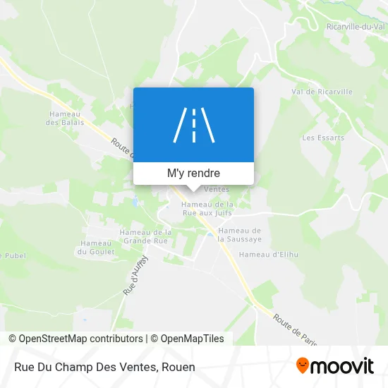 Rue Du Champ Des Ventes plan