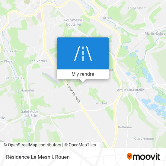 Résidence Le Mesnil plan