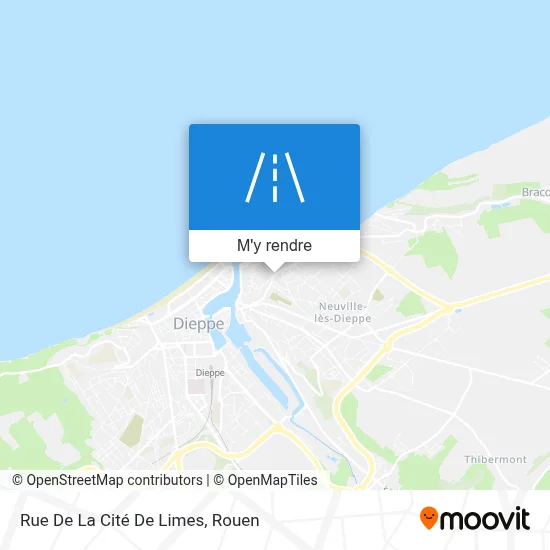 Rue De La Cité De Limes plan