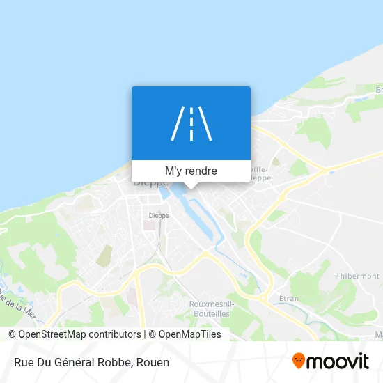 Rue Du Général Robbe plan