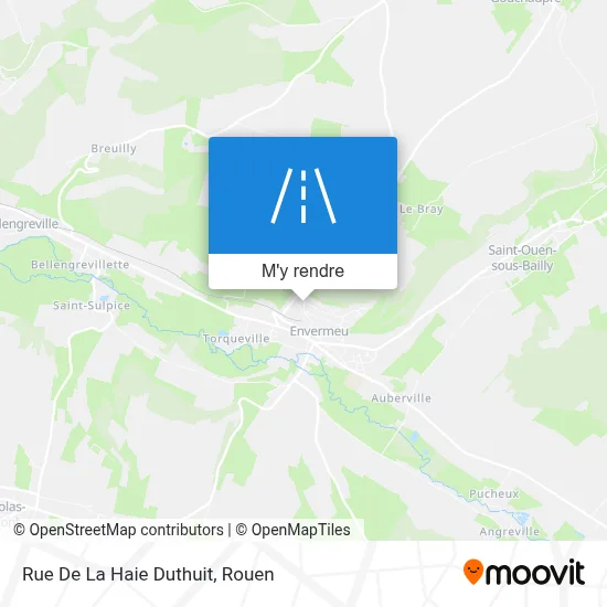 Rue De La Haie Duthuit plan