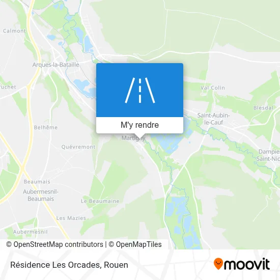 Résidence Les Orcades plan