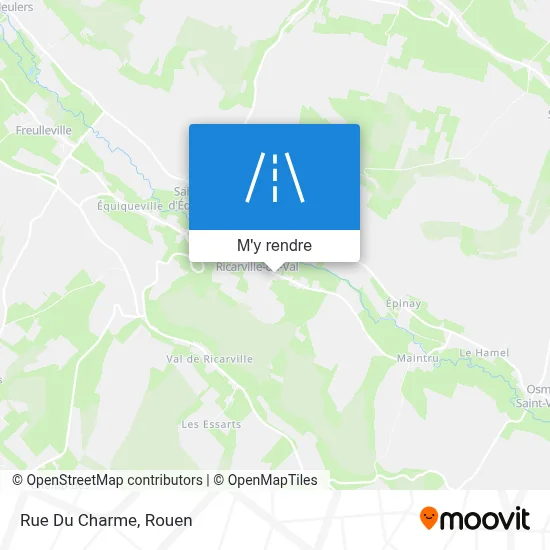 Rue Du Charme plan