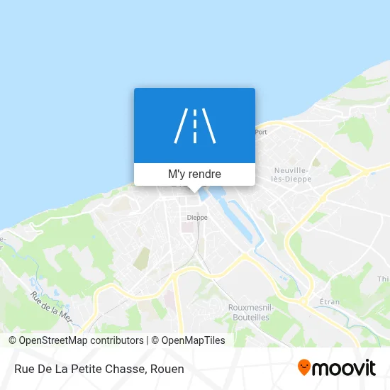 Rue De La Petite Chasse plan