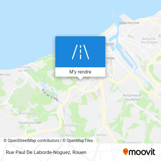 Rue Paul De Laborde-Noguez plan