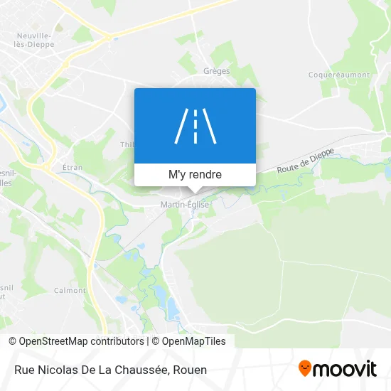 Rue Nicolas De La Chaussée plan
