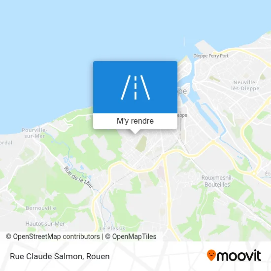 Rue Claude Salmon plan