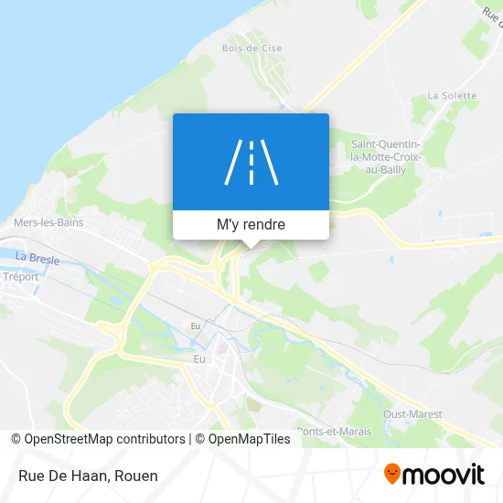 Rue De Haan plan