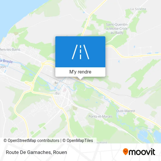 Route De Gamaches plan