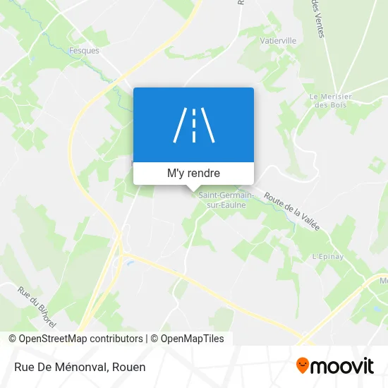 Rue De Ménonval plan