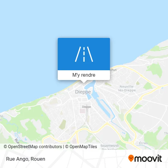 Rue Ango plan