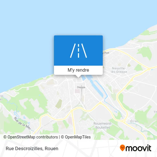 Rue Descroizilles plan