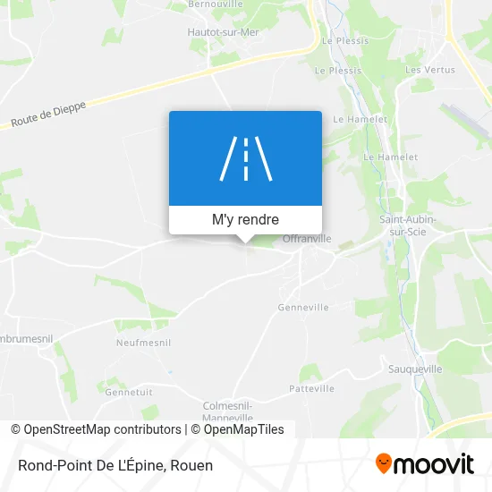Rond-Point De L'Épine plan