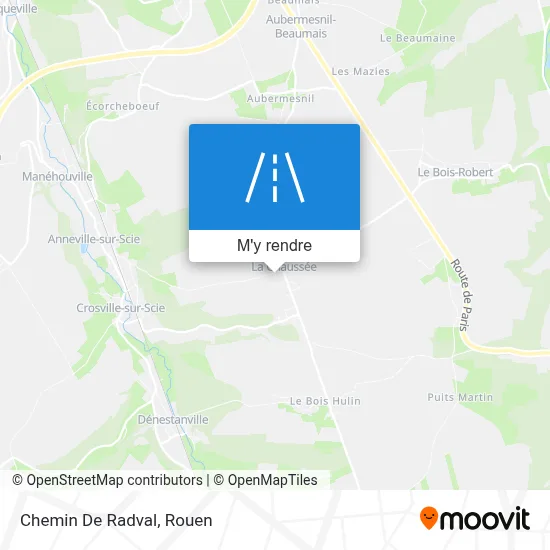 Chemin De Radval plan